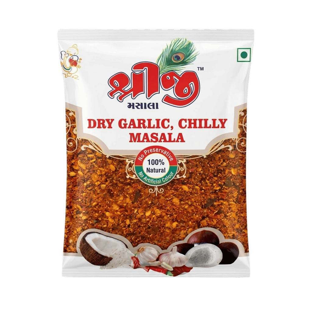 Shreeji Dry Garlic Chilli Masala 50 g buy online USA - 1